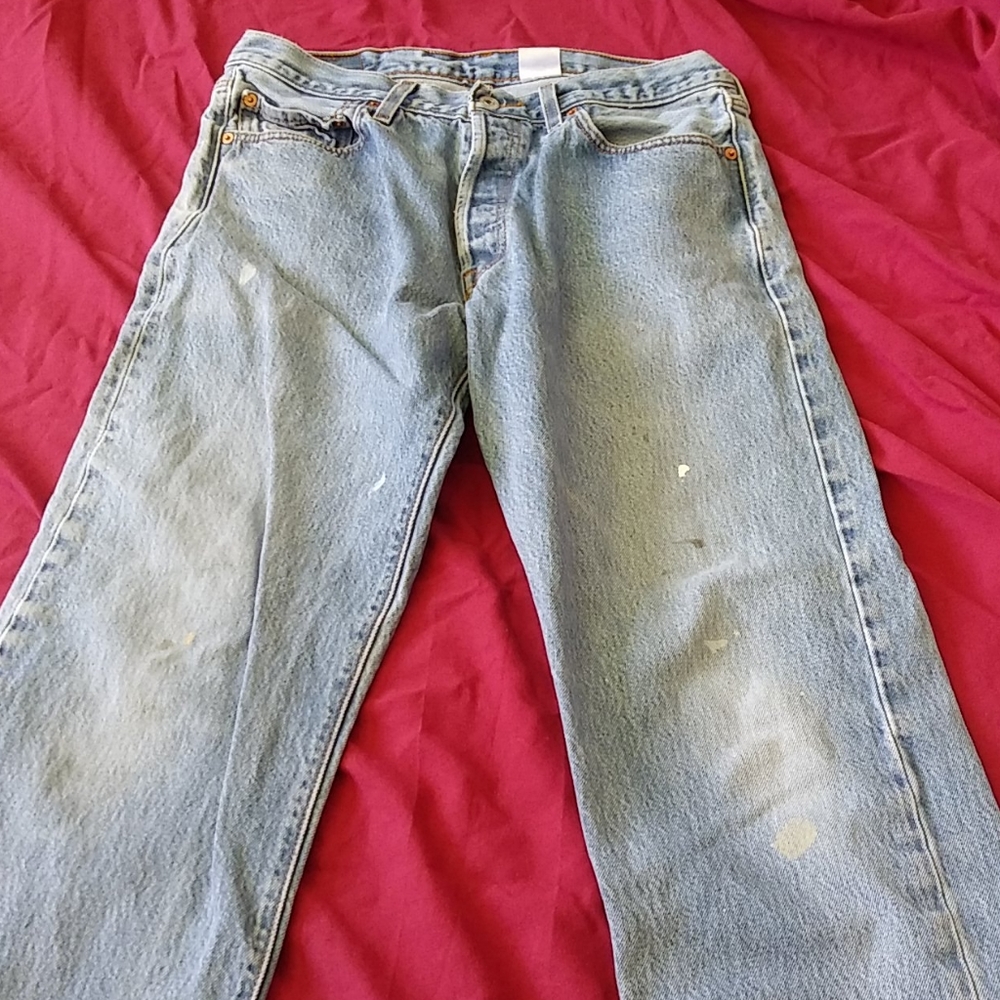 Bundle of 4 pairs of original levi 501 jeans